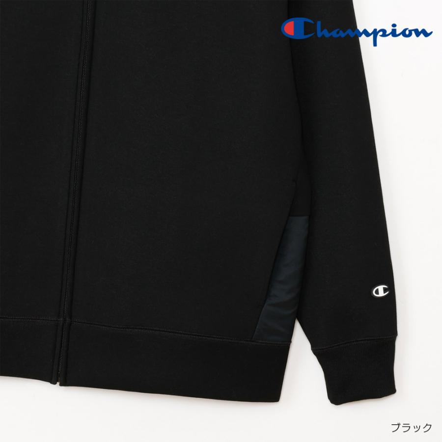 チャンピオン Champion テックウィーブ3LSジップフーデッドスウェットシャツ C3-CS111_10