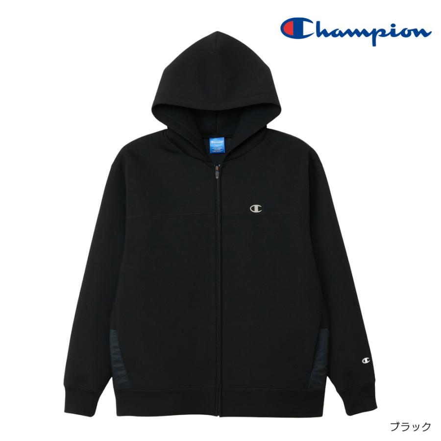 チャンピオン Champion テックウィーブ3LSジップフーデッドスウェットシャツ C3-CS111_4