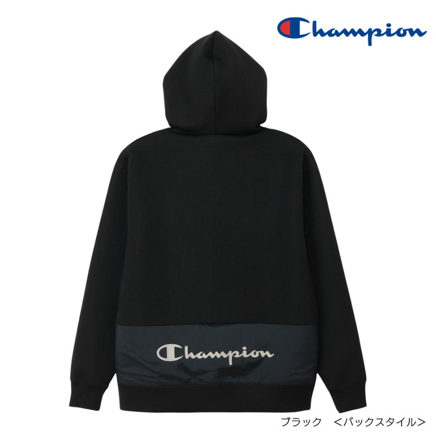 チャンピオン Champion テックウィーブ3LSジップフーデッドスウェットシャツ C3-CS111_5