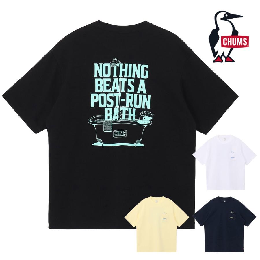 CHUMS CD Post-Run Bath Pocket T-Shirt コットンドライポストランバスポケットTシャツ 6