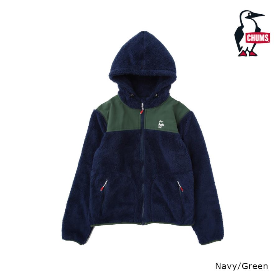 CHUMS チャムス エルモフリースフルジップパーカー（レディース