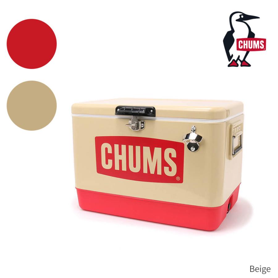 CHUMS チャムス スチール クーラーボックス 54L ベージュ | www