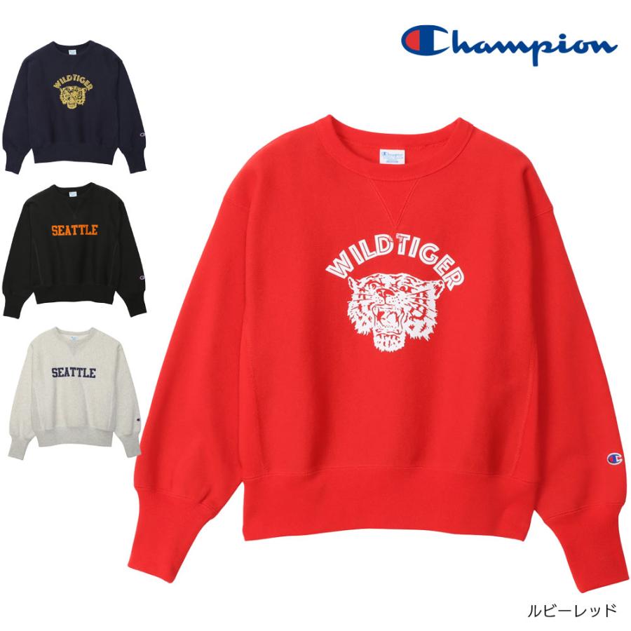 Champion（チャンピオン） ウィメンズリバースウィーブクルーネック