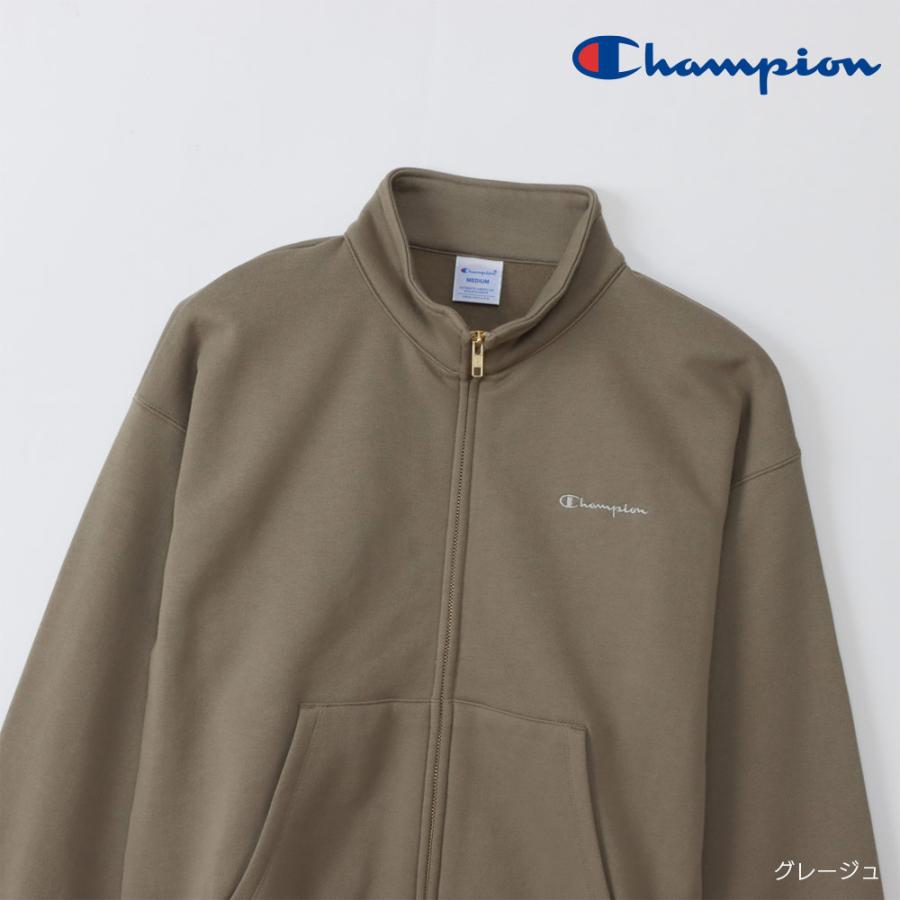 Champion（チャンピオン） ウィメンズスタンドジップスウェットシャツ