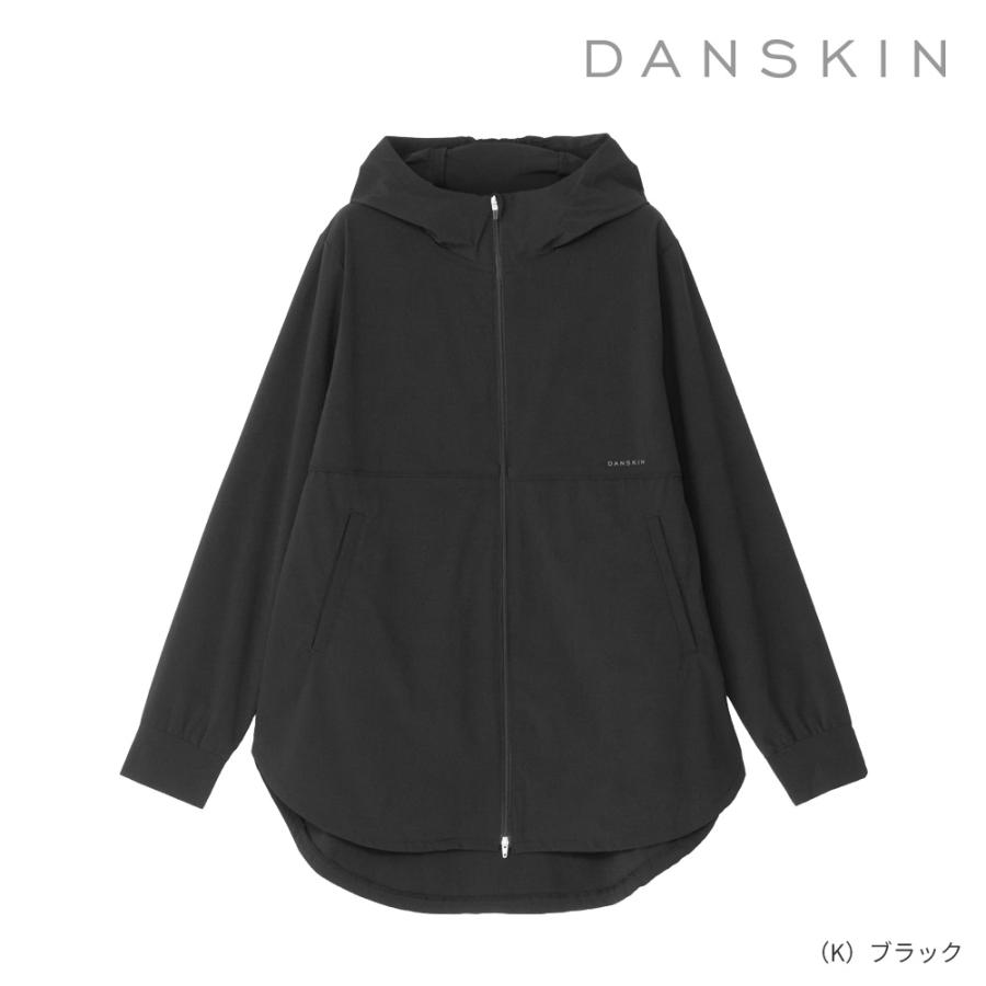 DANSKIN ダンスキン ジャケット フーディー ヨガフィットネス L DANSKIN ダンスキン エッセンシャルフィットロングジャケット フーディ M