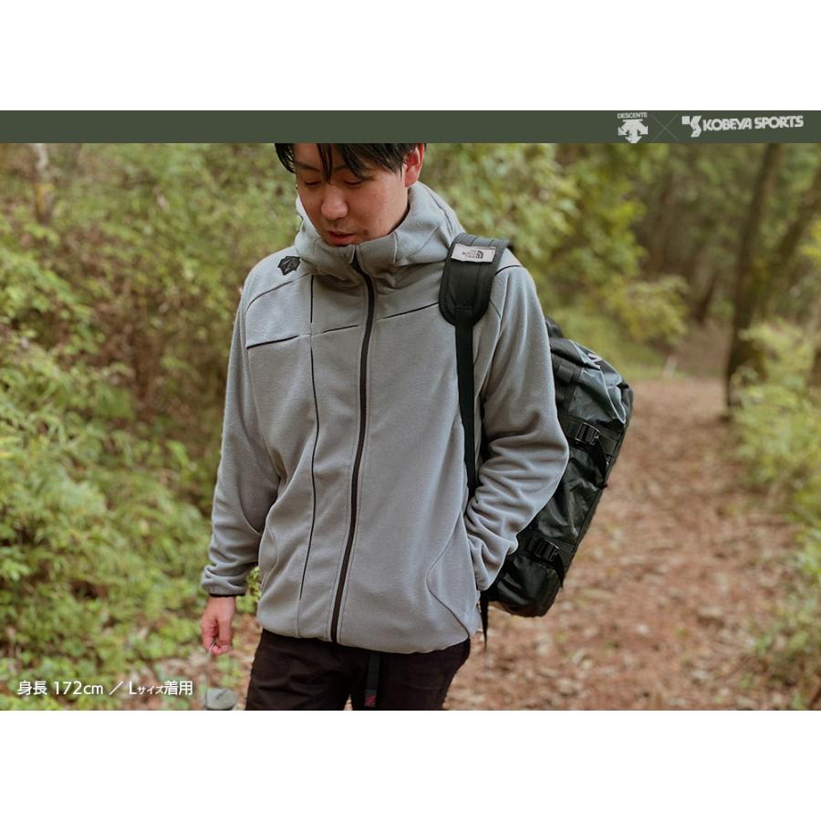 デサント（descente） PROモデル 裏地付フリースジャケットDBX-2660B型 コーベヤ別注カラーモデル｜kobeya-sp｜14