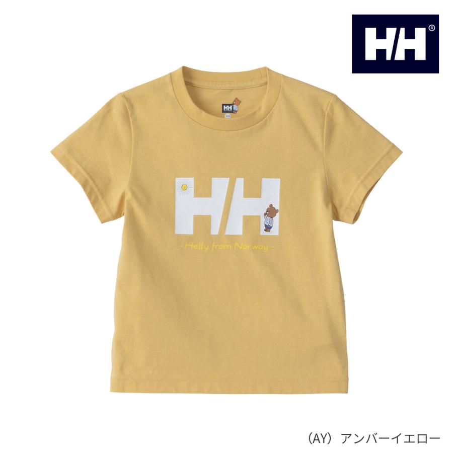 ヘリーハンセン HELLYHANSEN キッズショートスリーブHHヘリーベアティー HJ62330｜kobeya-sp｜02