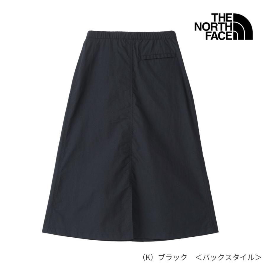 美品　THE NORTH FACE スカート 黒　ブラック　NBW32330 THE NORTH FACE（ザ ノースフェイス） コンパクトスカート NBW32330