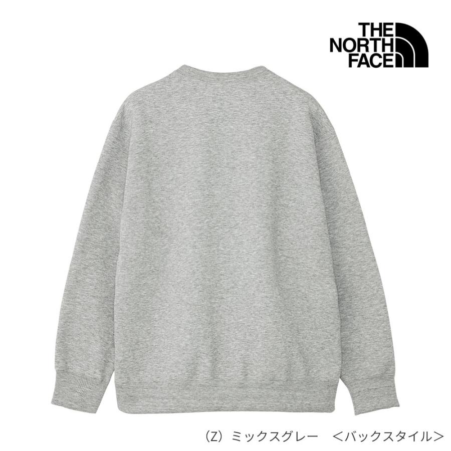 THE NORTH FACE（ザ ノースフェイス） スモールロゴヘザースウェット