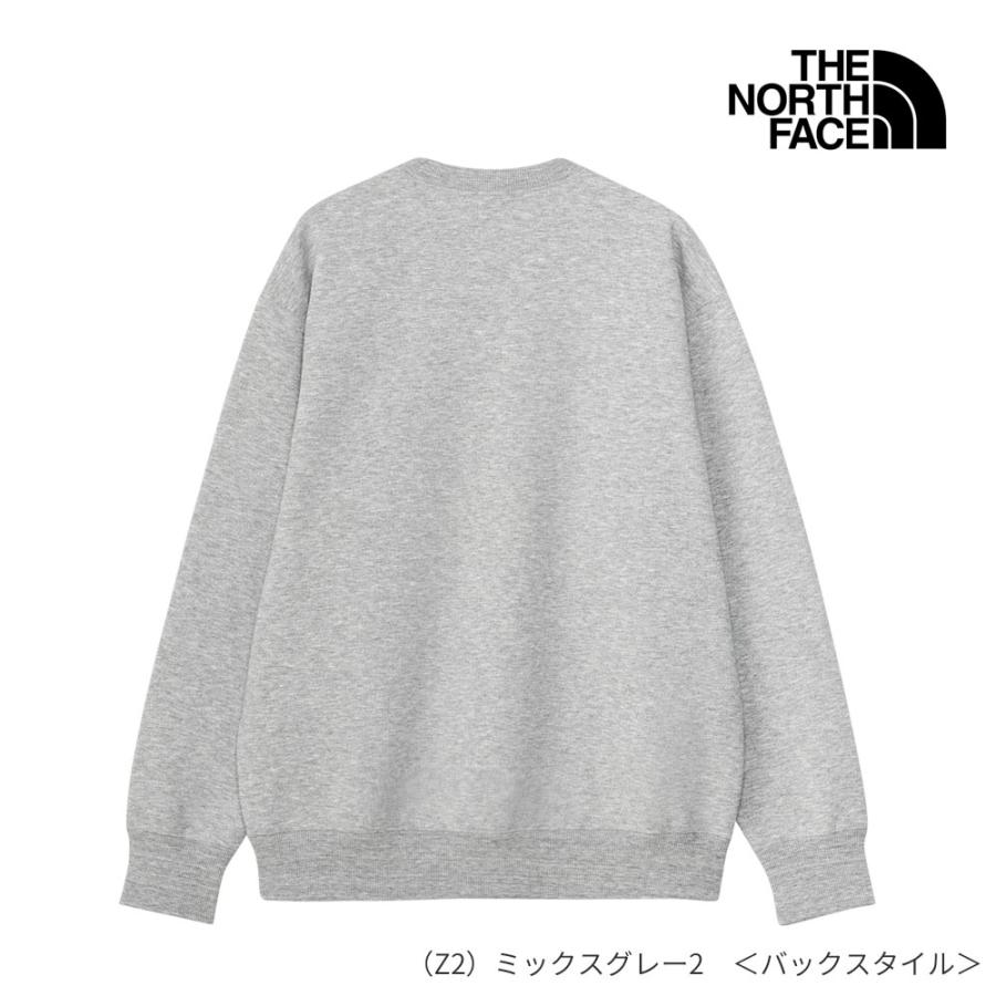 THE NORTH FACE（ザ ノースフェイス） スモールロゴヘザースウェット