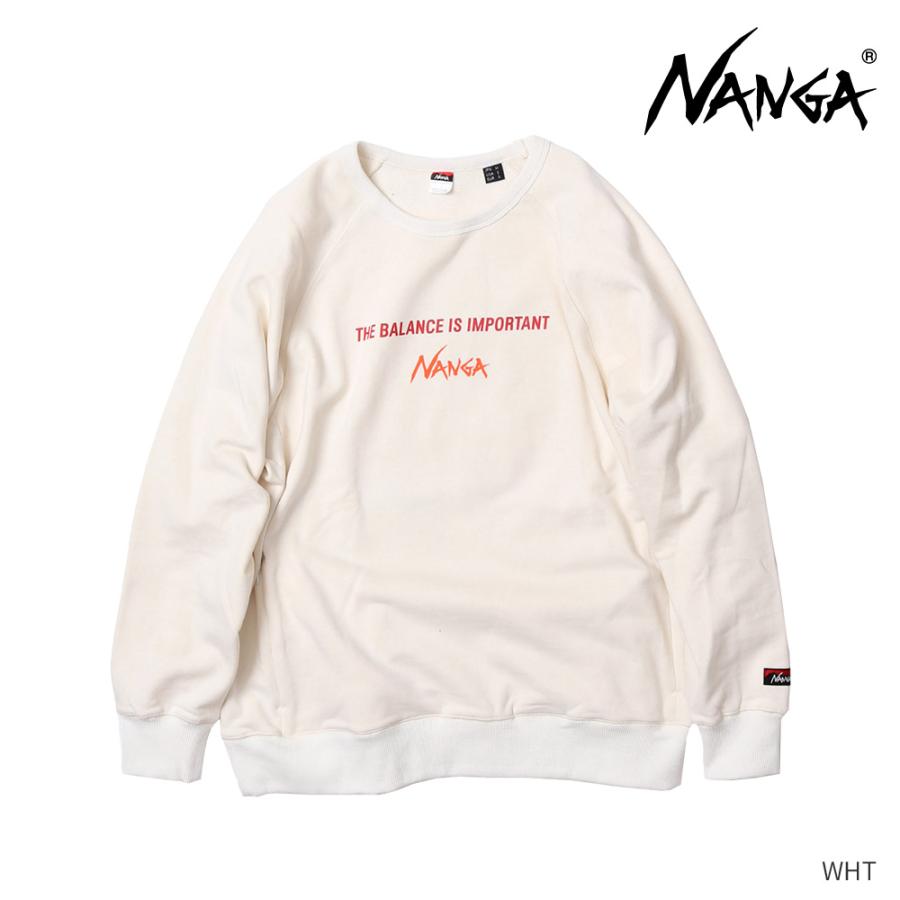 NANGA ナンガ エコハイブリッドザバランススウェットシャツ NW2331-1F229_3
