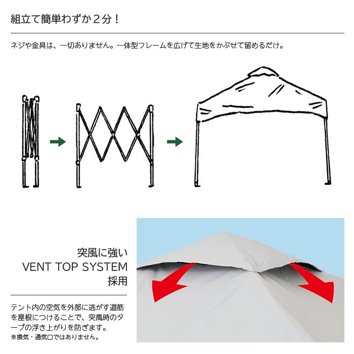 ロゴス LOGOS ソーラーブロック サイドウォール 270 Qセットタープ ソーラーブロック サイドウォール 270|ギア|日/火/風除け|Qセット