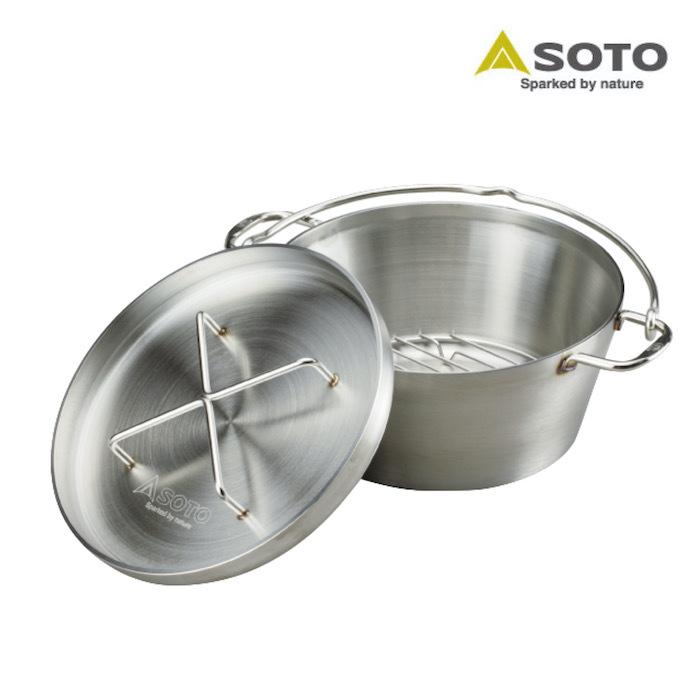 SOTO ソト ステンレスダッチオーブン 8inch ST-908 : KOBEYA SPORTS