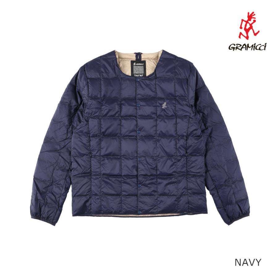 GRAMICCI / ダウンジャケット/XS/ナイロン/NVY/TG-1F-001 GRAMICCI（グラミチ） Gramicci×TAION インナーダウンジャケット TG-1F