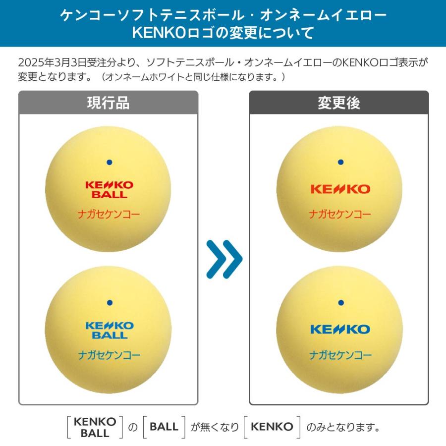 NAGASE KENKO（ナガセケンコー） ソフトテニスボール 公認球 1ダース