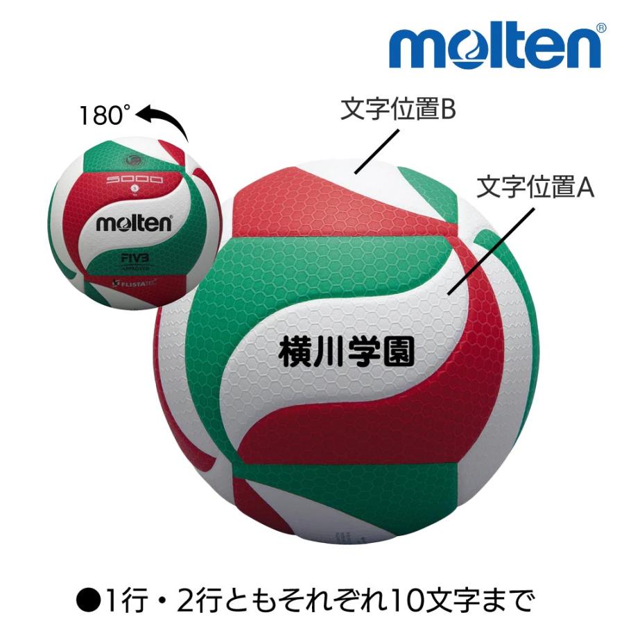 モルテン （molten） ＜名入れ加工＞ フリスタテックバレーボール 4号軽量検定球 V4M5000-L | molten | 01