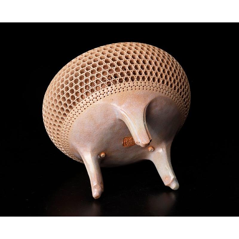 萩焼　透かし香炉　龍和造　新品未使用 萩焼 透かし香炉 龍和造 新品未使用 萩焼 透かし香炉 龍和造 新品未使用