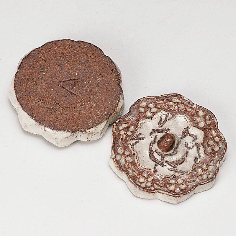 ★【古美味】寺垣外 杉本貞光 古鏡香合 茶道具 言いはなつ品 N8vS