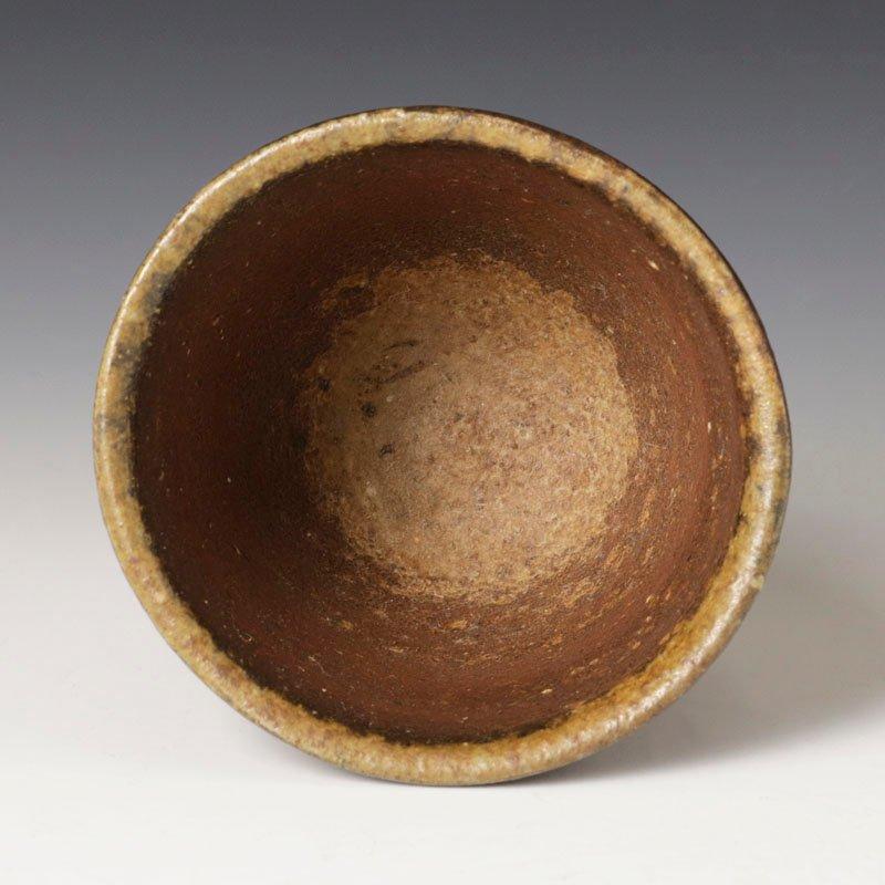☆【古美味】金重晃介 備前酒呑 茶道具 保証品 w1KM : ギャラリー開