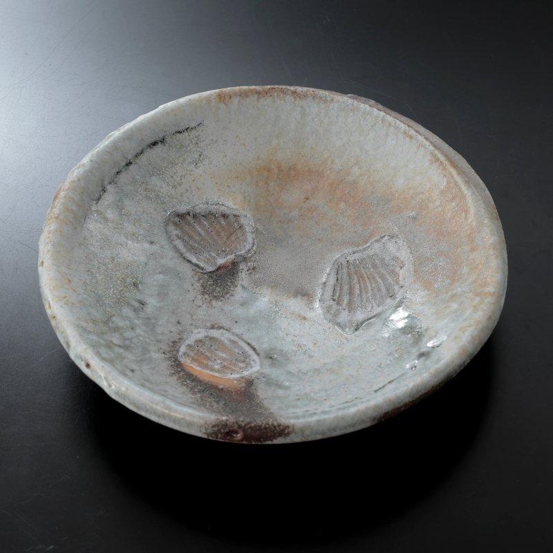 ★【古美味】熊野九郎右ヱ門 熊志野 珈琲椀 kuro05 茶道具 保証品 F7Av |  | 04