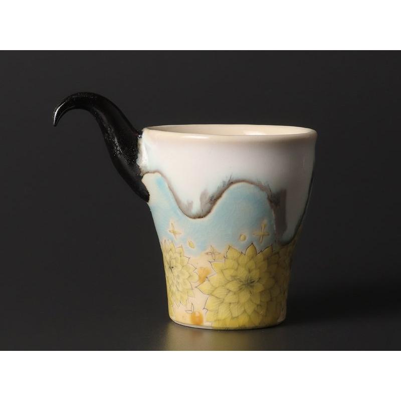 ★【古美味】水元かよこ「なかよくしよう」カップ 保証品 8TSy |  | 01
