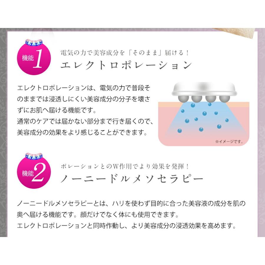 美顔器  EMS リフトアップ【美ルル リバース】福袋＜美容ジェル付き/1年保証/日本製＞しわたるみ  プレゼントの画像
