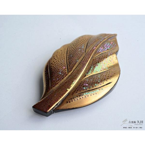 鼈甲帯留ブローチ椿SILVER本鼈甲83アンティーク和装小物