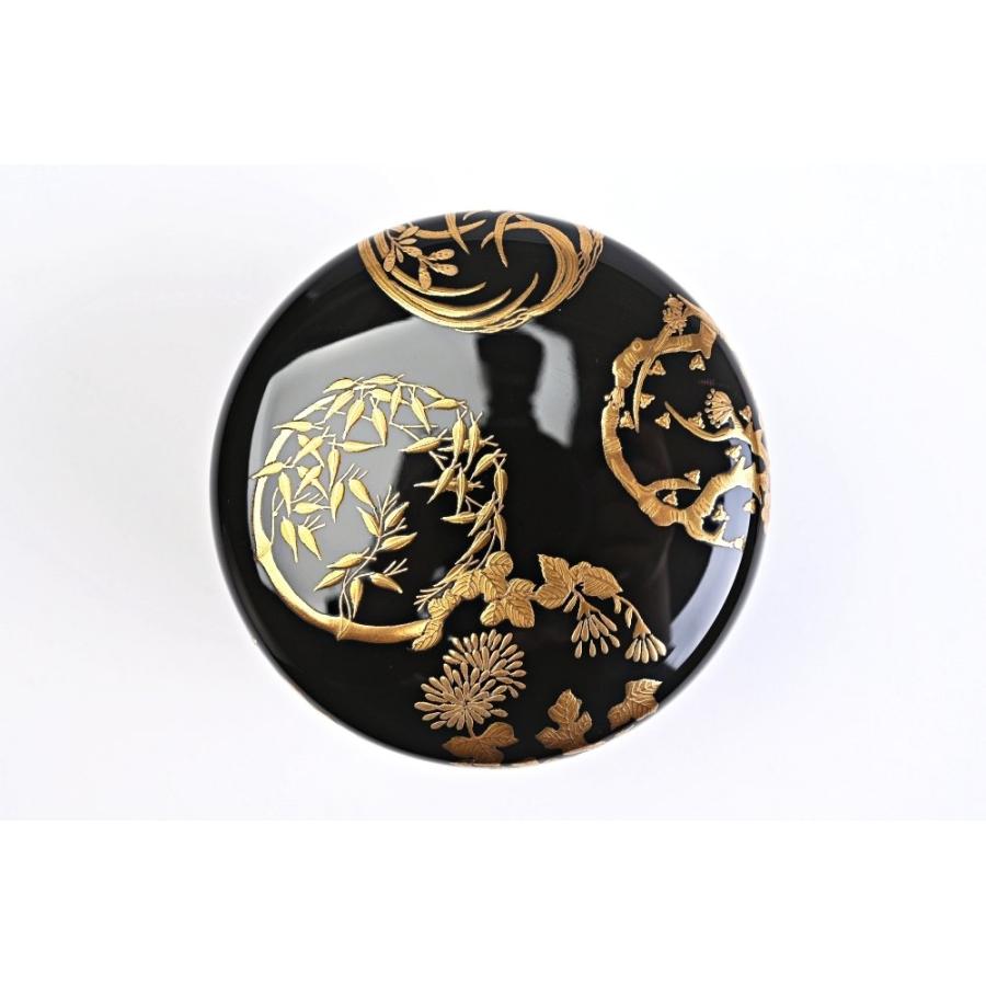 前端欣斎 花丸絵 大棗 鵬雲斎書付 二重箱 茶道具 茶入 : 古美術久田