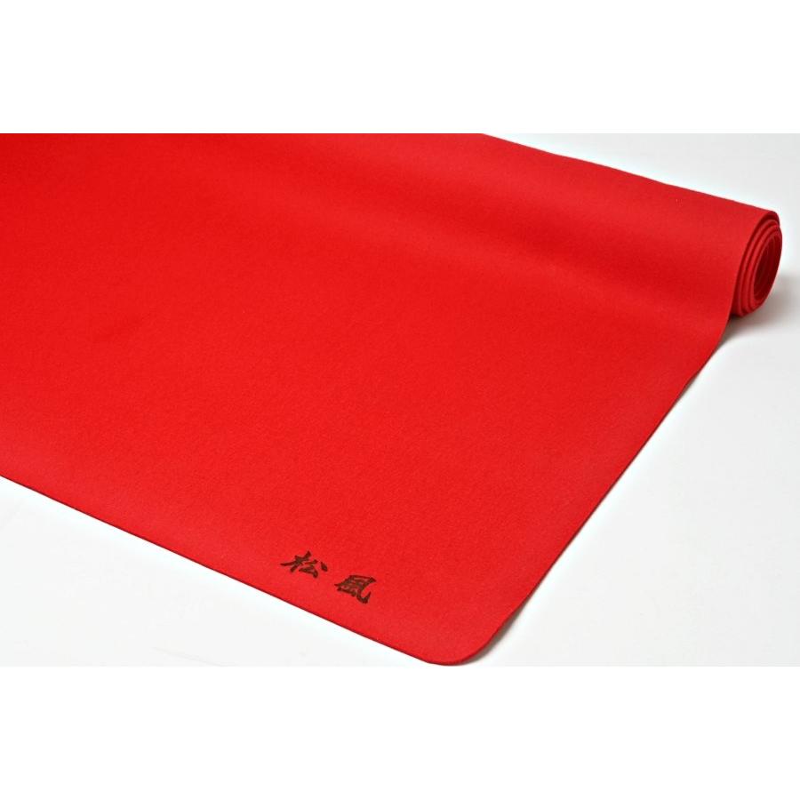 最高級 あかね毛氈 赤 3t×950mm×1900mm 箱付 茶道具 敷物 