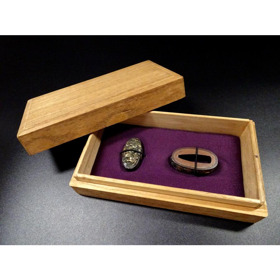 敬逢 秀逸 刀装具 唐獅子牡丹図縁頭 無銘 赤銅魚子地 高彫 金銀赤銅