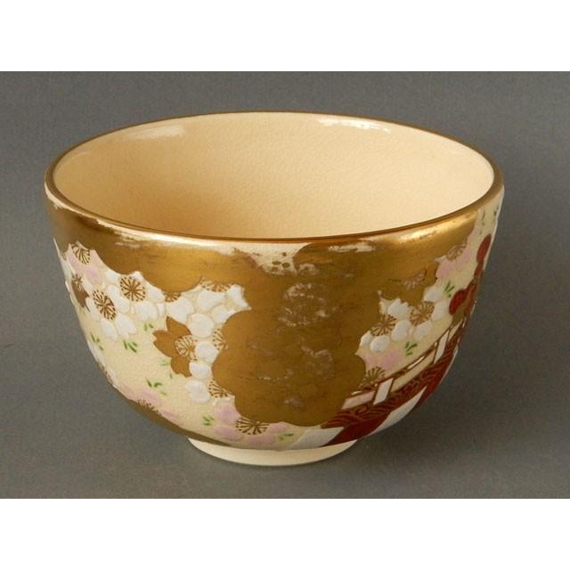 通次 阿山 仁清写 醍醐桜 茶碗 : 古美術植松 - 通販 - Yahoo!ショッピング