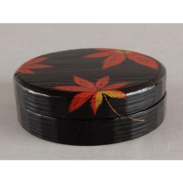 裏千家 淡々斎好 川瀬 表完作 手向山 紅葉 香合 : 古美術植松 - 通販