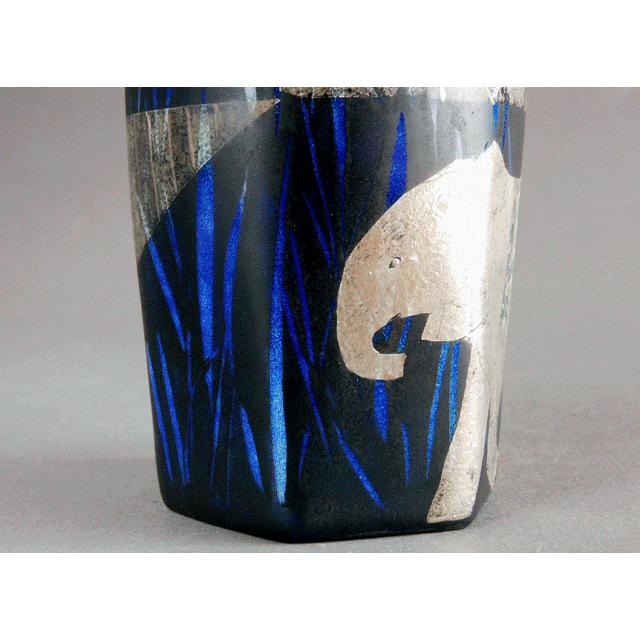 ★未使用美品★伊藤北斗 釉刻色絵魚文瓢徳利【15年程前の個展で購入 作家作品】 伊藤北斗 -Hokuto Ito- – 窯と土～Kama-to-tsuchi～