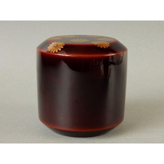 蒔絵　雪吹棗　桐箱付 萩蒔絵螺鈿雪吹棗 文化遺産オンライン