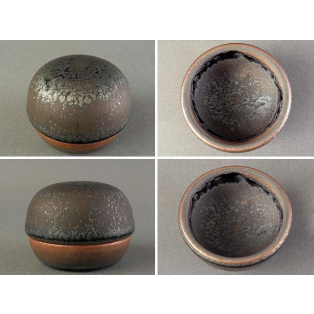 茶器/茶道具 香合 鎌田幸二作 窯変銀漿天目 香合 : 古美術植松 - 通販
