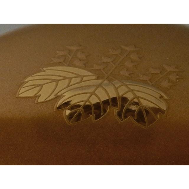 石州 片桐 貞友 書付 加賀蒔絵師 清瀬 一光 金地桐蒔絵 亀甲花菱 大棗