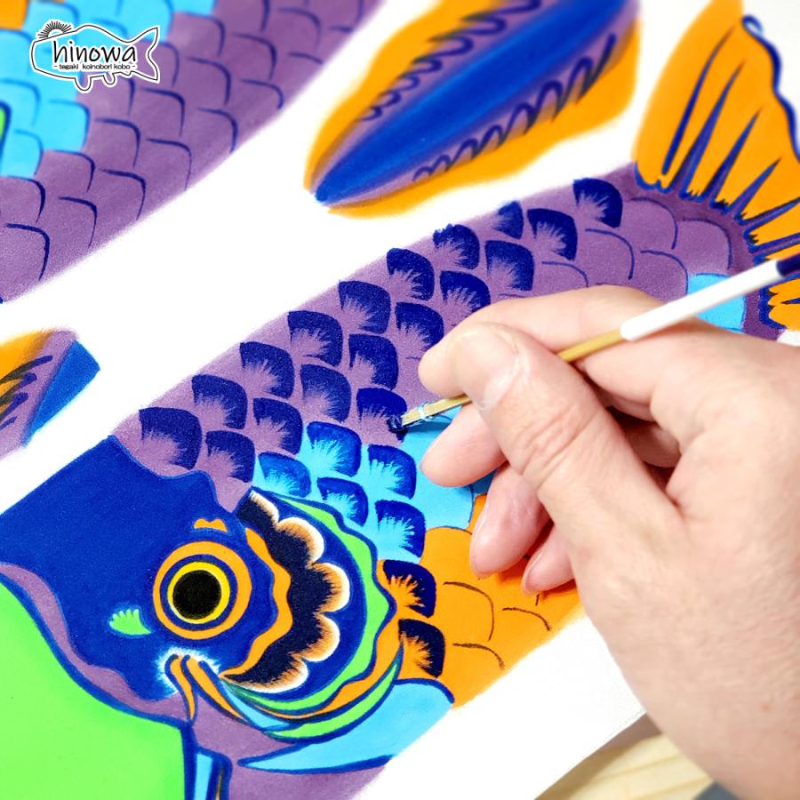 威風堂々 25cm 立体額入り鯉のぼり【総手描き 鯉のぼり】名入れ可能 インテリア 贈り物 室内 手書き こいのぼり 出産祝い 端午の節句 男の子 初節句 |  | 06