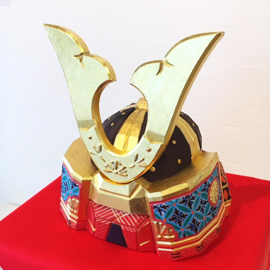 残り僅か】 一刀彫 端午の節句 五月人形 兜(大) 神泉作 奈良 残り僅か】 一刀彫 端午の節句 五月人形 兜(大) 神泉作 奈良