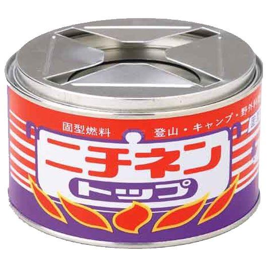 ニチネン 固形燃料 屋外用トップ丸缶 600g×12個 1ケース : こぶた
