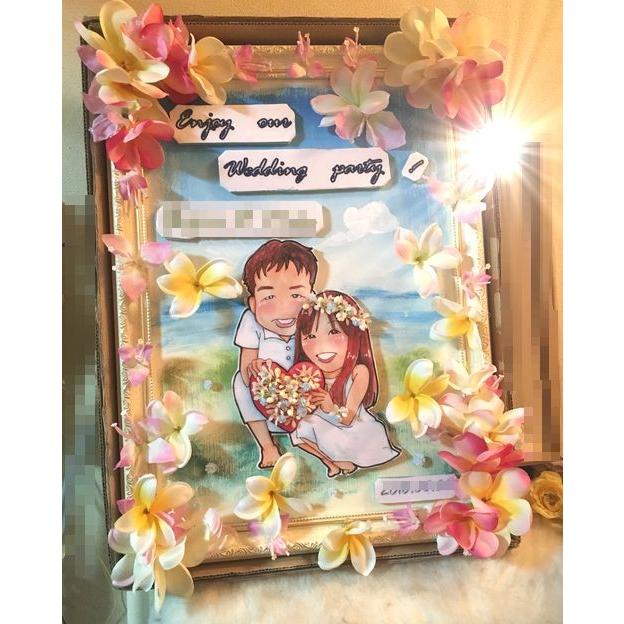 似顔絵ウェルカムボード/A3サイズ、イラスト似顔絵、ウェディング、開店祝い、新築祝い、家族記念 :oub02:こぶたの花や - 通販 - Yahoo!ショッピング 似顔絵ウェルカムボード/A3サイズ、イラスト似顔絵、ウェディング、開店祝い、新築祝い、家族記念 :oub02:こぶたの花や - 通販 - Yahoo!ショッピング