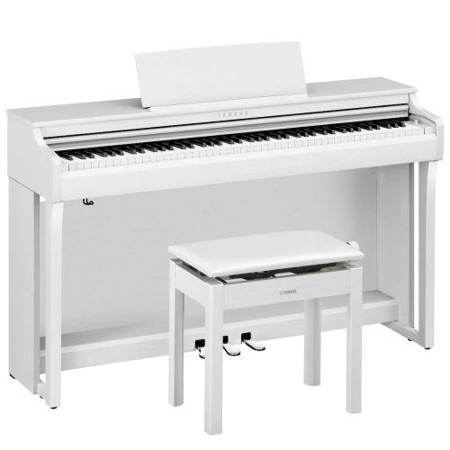 YAMAHA クラビノーバ CLP-825 24年製 電子ピアノ 椅子付 送料込 YAMAHA（ヤマハ） ヤマハクラビノーバ CLP-825WH ホワイトバーチ調