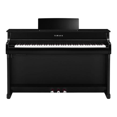 ヤマハクラビノーバ CLP-835PE 黒鏡面艶出し 高低自在椅子付き（高知県納入組立限定）の画像