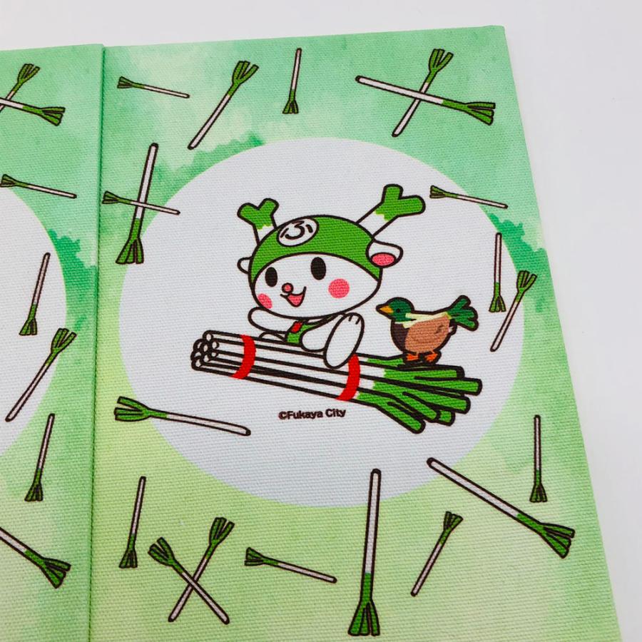 ふっかちゃんスタンプ帳 蛇腹式 大判12x18 白奉書紙 蛇腹ノート 御朱印