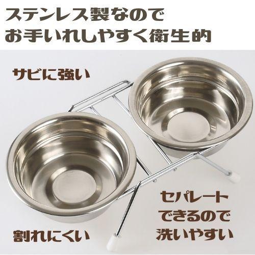 キャティーマン 猫 食器 台 防音 ドギーマン カタカタ鳴らないツイン