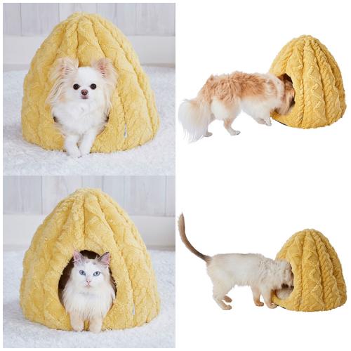 Add.Mate 猫 ベッド 冬 ハウス テント型 ドーム型 キャットハウス 室内