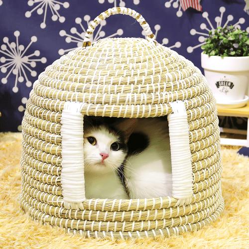キャティーマン 猫 ベッド 猫ベッド ナチュラル 猫ちぐら ちぐら 天然