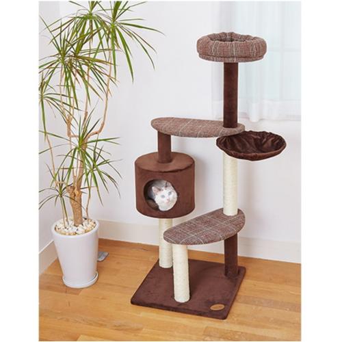 Add.Mate 猫タワー 据え置き型 おしゃれ 多機能 猫のおあそびポール