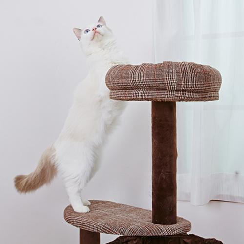 Add.Mate 猫タワー 据え置き型 おしゃれ 多機能 猫のおあそびポール