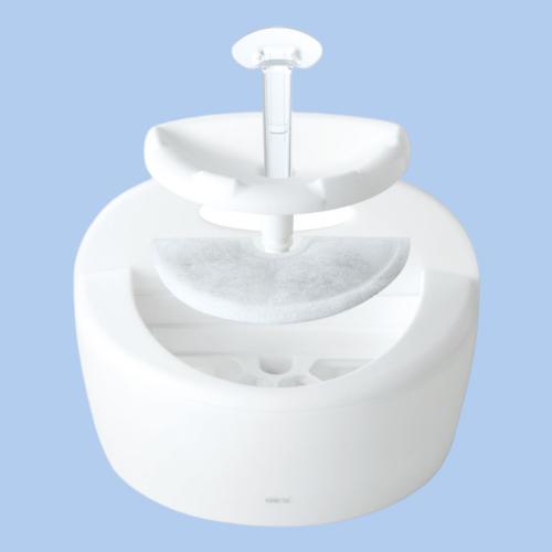 ピュアクリスタル 猫 水飲み器 猫水飲み器 給水器 自動給水器 薄い