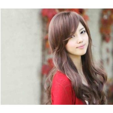 ゆるふわ ウィッグ ロング カール ダークブラウン フルウイッグ 前髪 長め レディース 女っぽくもカジュアル 8094 Kocoyasu 通販 Yahoo ショッピング